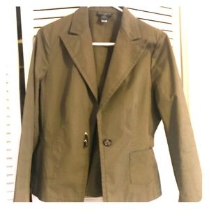 Olive green blazer